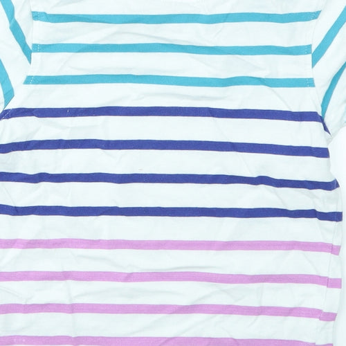 George Boys Multicoloured Striped  Basic T-Shirt Size 5-6 Years