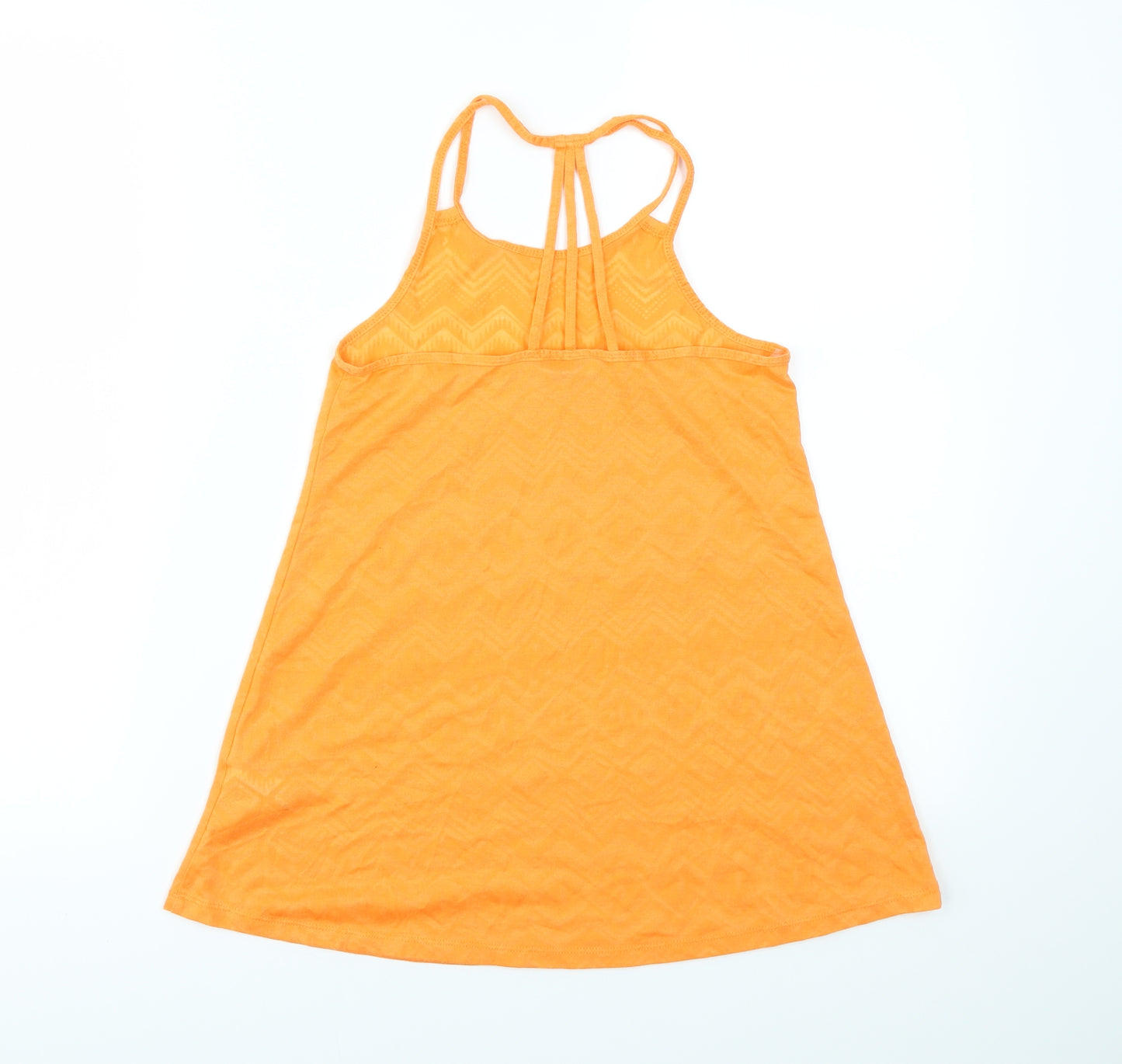 Matalan Girls Orange   Fit & Flare  Size 7 Years