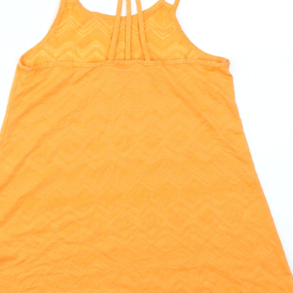 Matalan Girls Orange   Fit & Flare  Size 7 Years