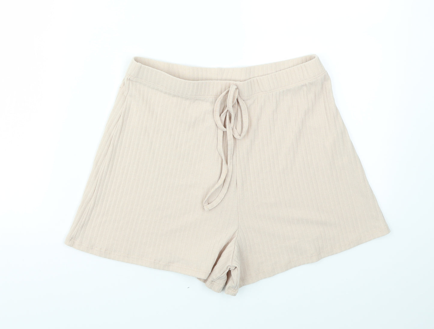 New Look Womens Pink   Culotte Shorts Size M - stretch waistband
