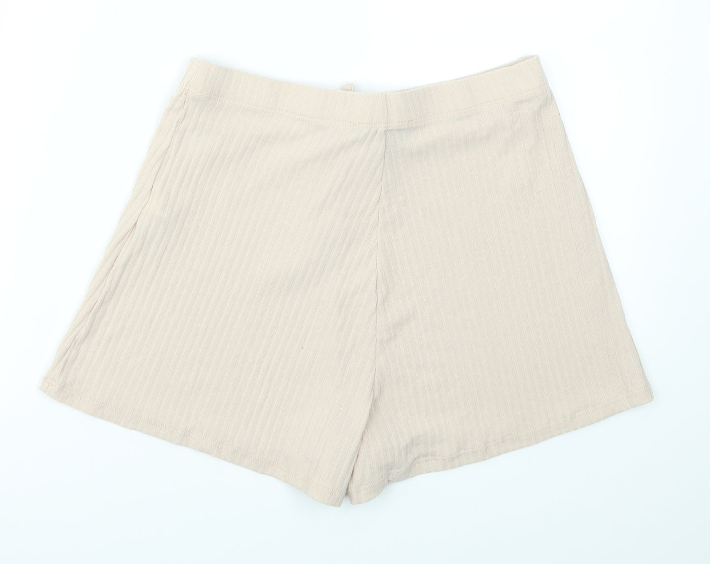 New Look Womens Pink   Culotte Shorts Size M - stretch waistband