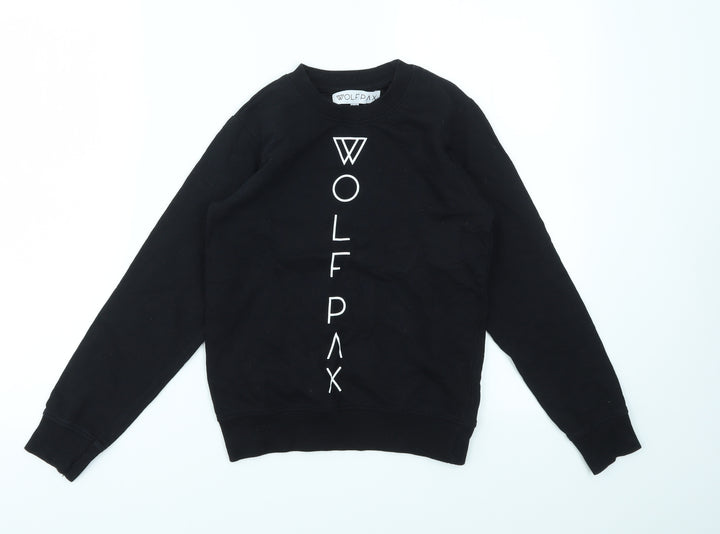 WOLFPAX Boys Blue Pullover Sweatshirt Size 9-10 Years