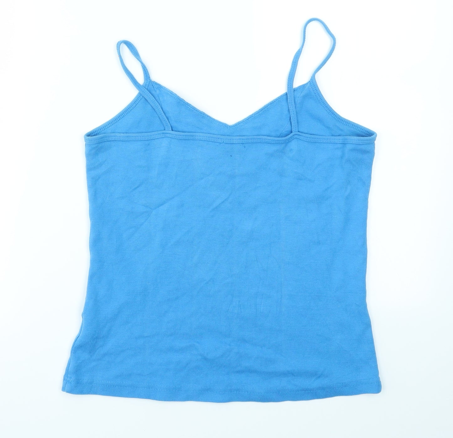 Preworn Womens Blue   Basic T-Shirt Size XL