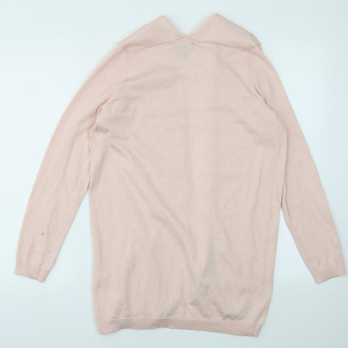 New Look Womens Pink   Cardigan Jumper Size M