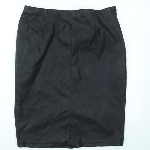 Dorothy pekins Womens Black   A-Line Skirt Size 14