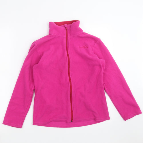 Freedom trail Womens Pink  Fleece Full Zip Jumper Size 6
