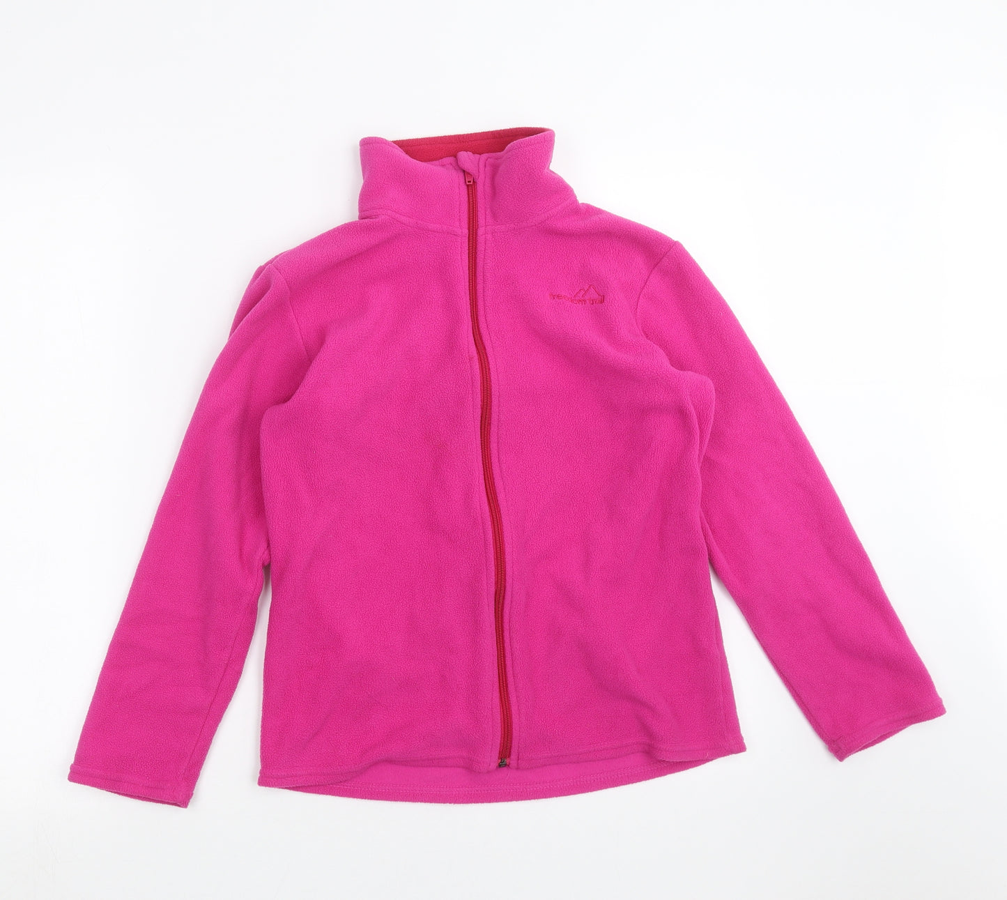 Freedom trail Womens Pink  Fleece Full Zip Jumper Size 6