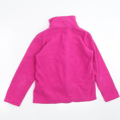 Freedom trail Womens Pink  Fleece Full Zip Jumper Size 6
