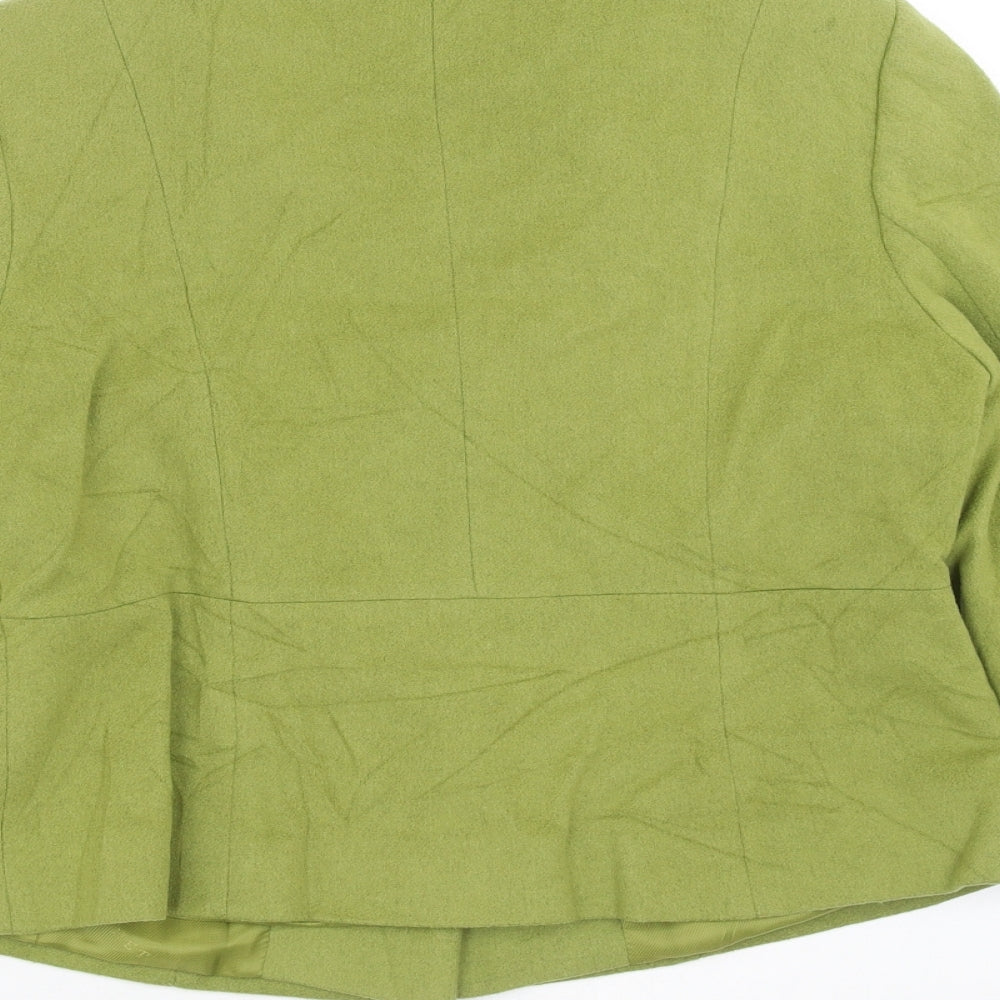 MINUET Womens Green   Jacket  Size 12