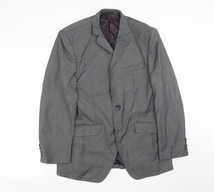 Frank Tailor Mens Grey   Jacket Suit Jacket Size 42