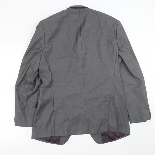 Frank Tailor Mens Grey   Jacket Suit Jacket Size 42
