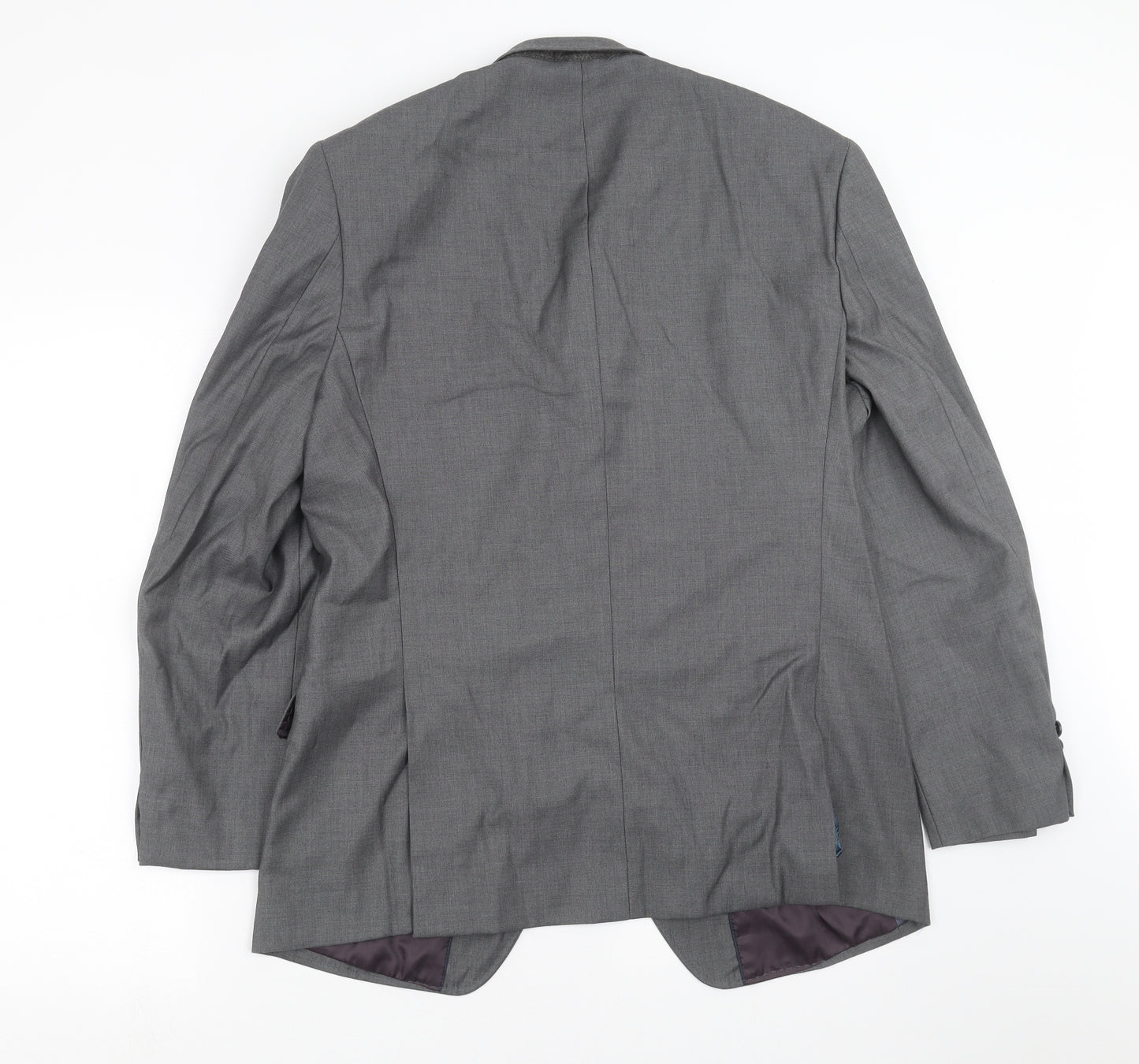 Frank Tailor Mens Grey   Jacket Suit Jacket Size 42