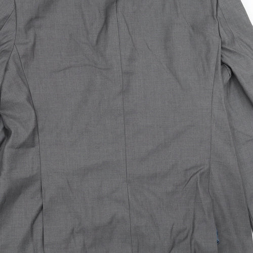 Frank Tailor Mens Grey   Jacket Suit Jacket Size 42