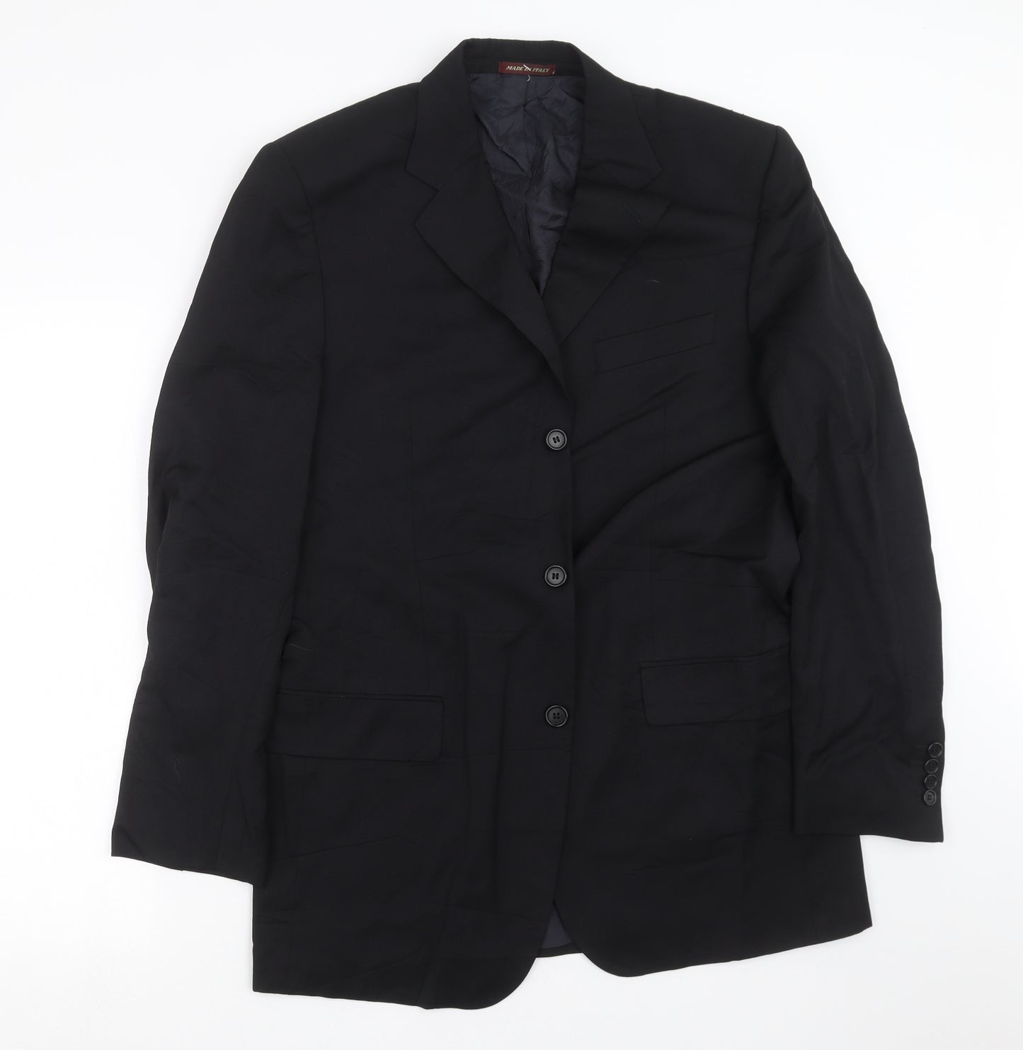 Yves Saint Laurent Mens Black   Jacket Suit Jacket Size 40