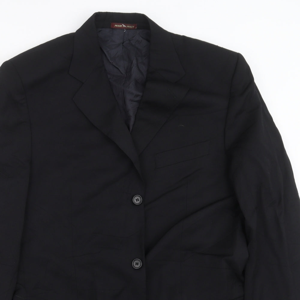 Yves Saint Laurent Mens Black   Jacket Suit Jacket Size 40