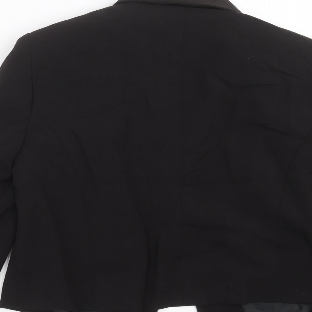 New Look Womens Black   Jacket Blazer Size 12
