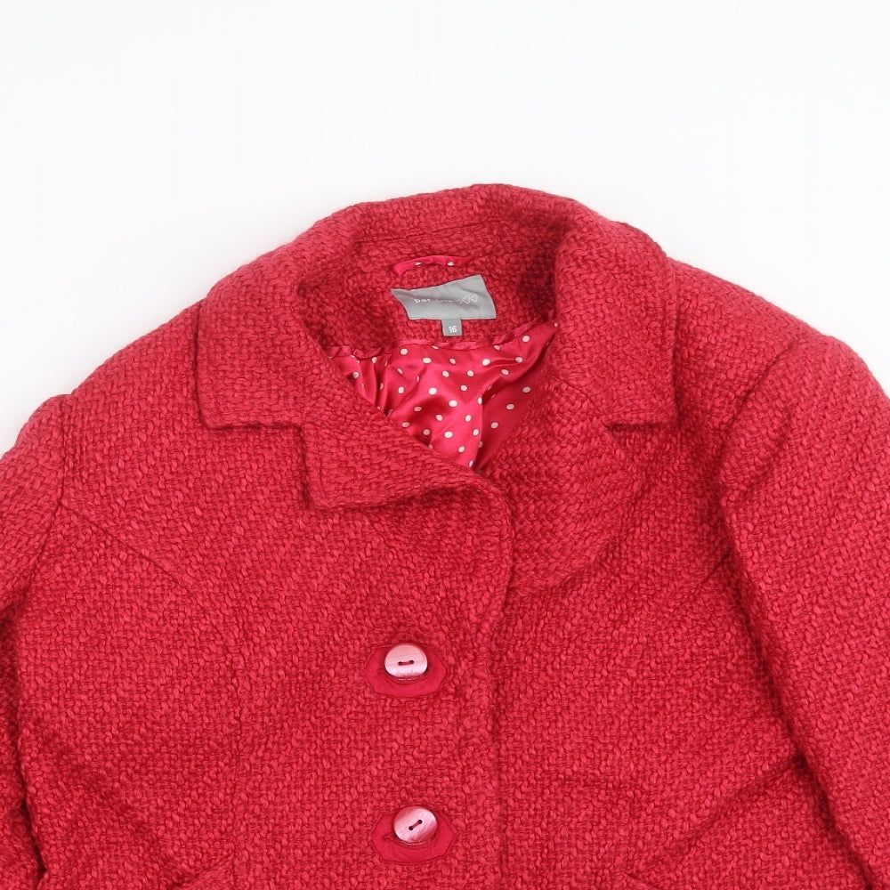 Marks and Spencer Womens Pink   Jacket  Size 16