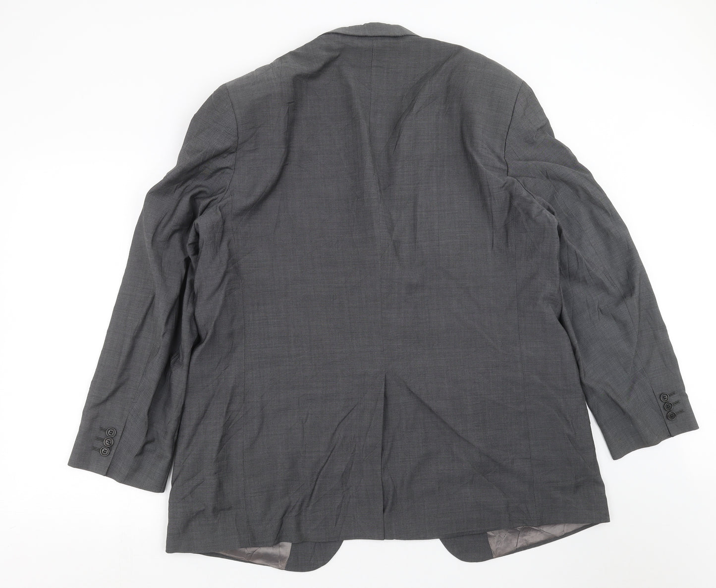 Preworn Mens Grey   Jacket Suit Jacket Size 44