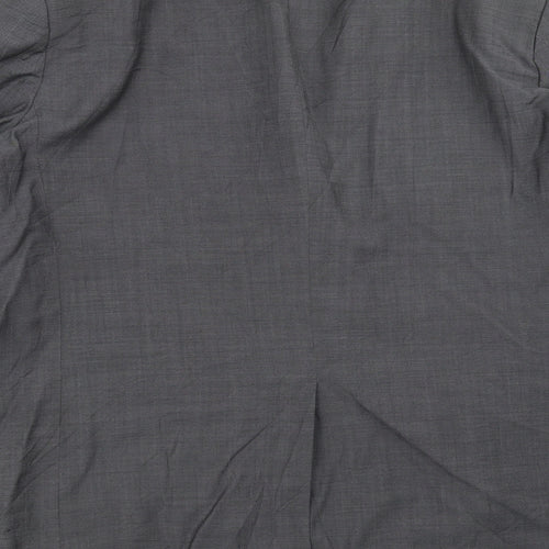 Preworn Mens Grey   Jacket Suit Jacket Size 44