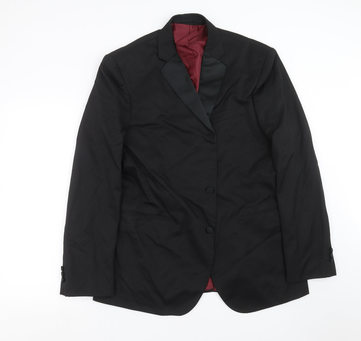 Marks and Spencer Mens Black   Jacket Suit Jacket Size 44