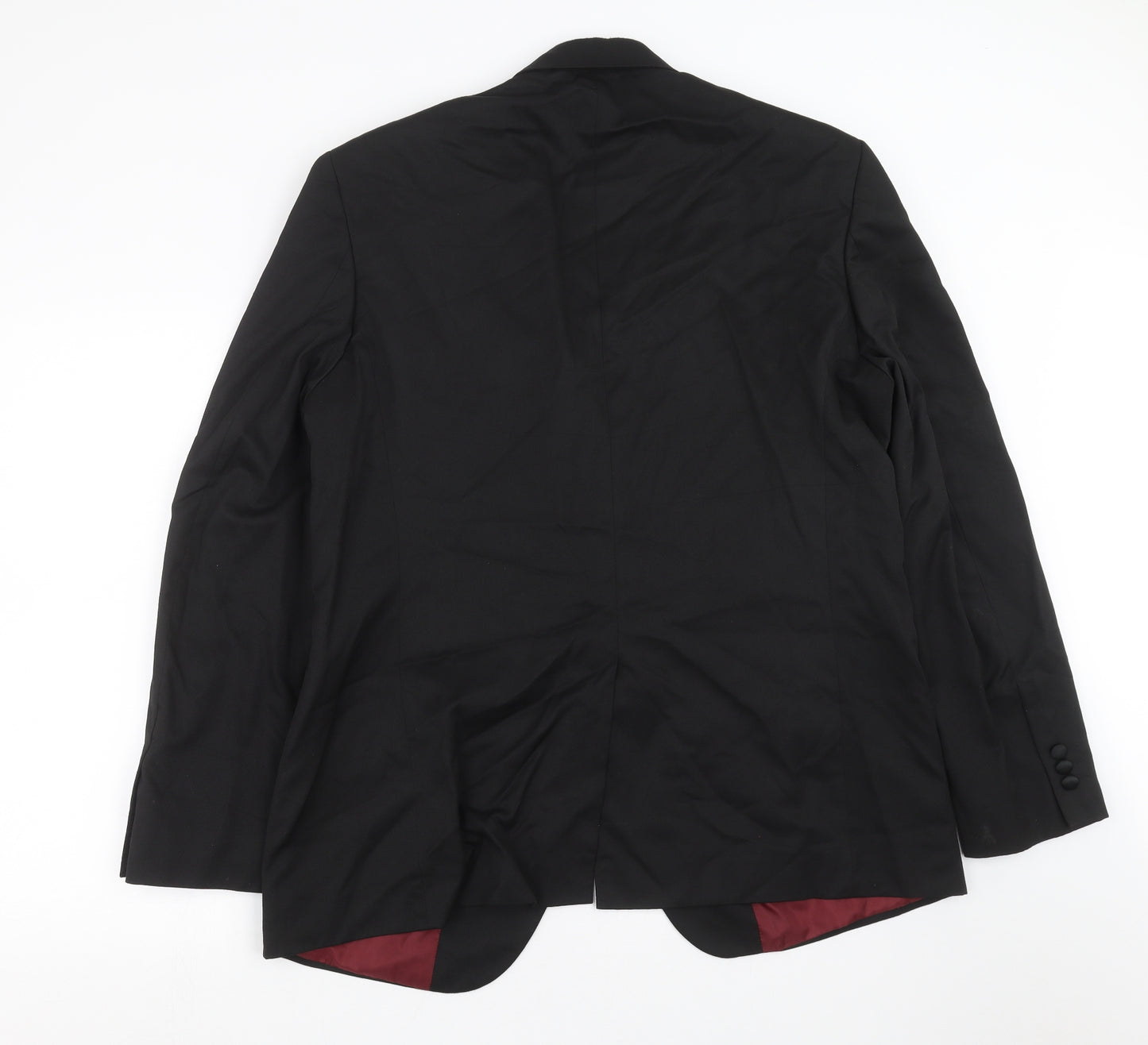 Marks and Spencer Mens Black   Jacket Suit Jacket Size 44