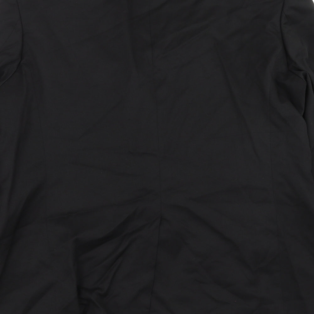 Marks and Spencer Mens Black   Jacket Suit Jacket Size 44