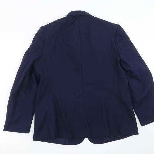 st Michael Womens Blue   Jacket Suit Jacket Size 18