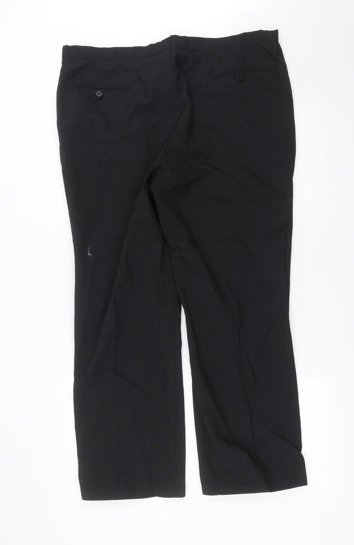 Preworn Mens Black   Trousers  Size 38 in L27 in