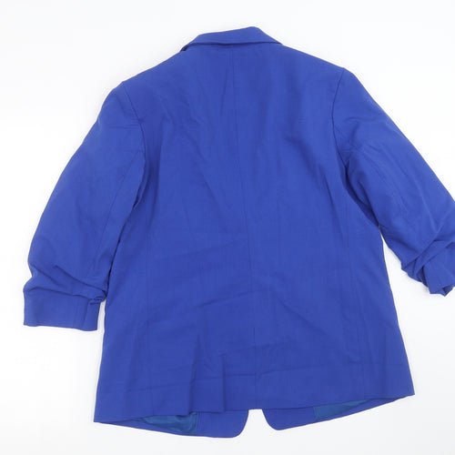 Dorothy Perkins Womens Blue   Jacket Blazer Size 16