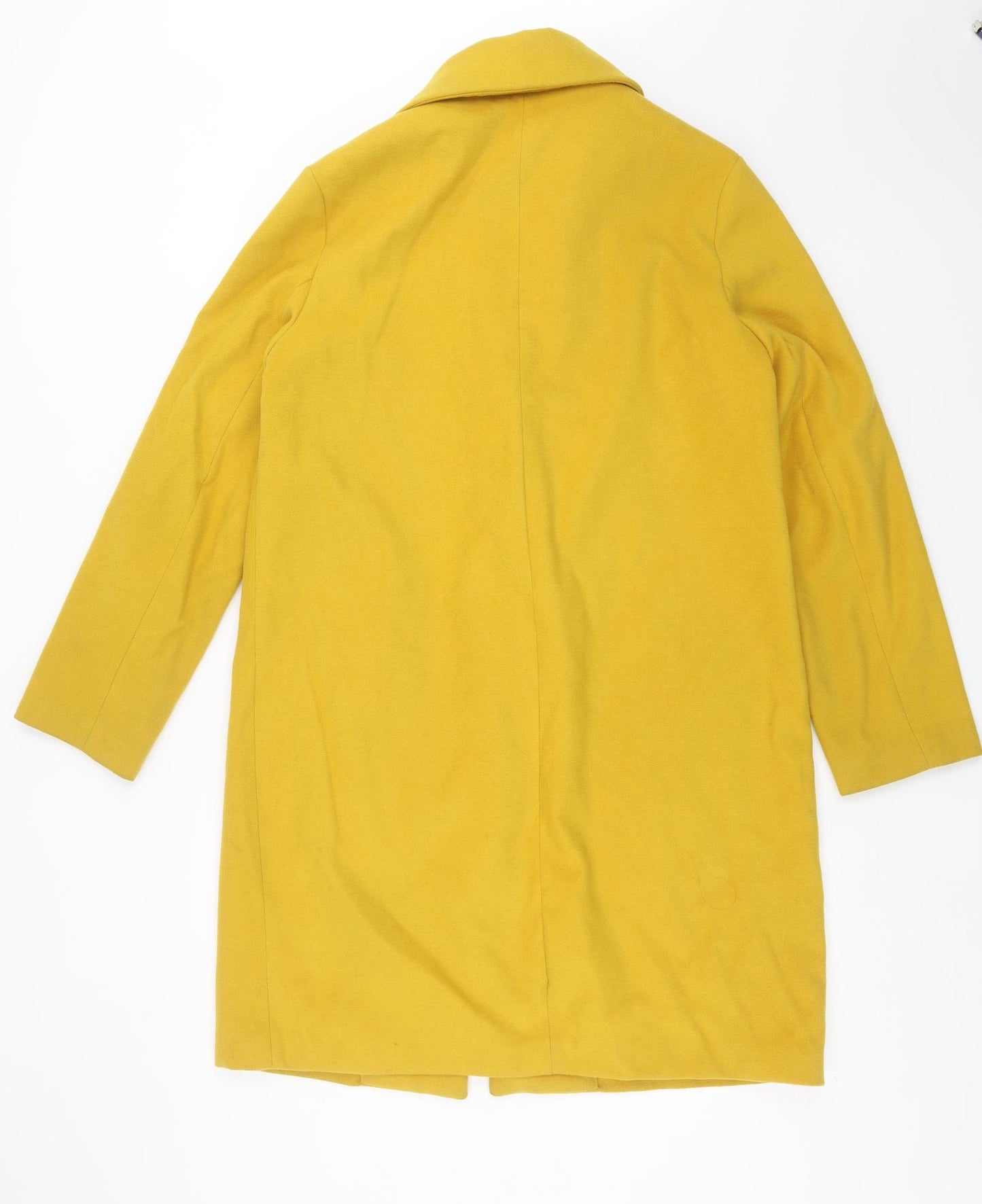 New Look Womens Yellow   Jacket Coat Size 12