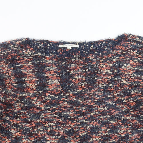 Easy Wear Womens Blue  Knit Pullover Jumper Size 14