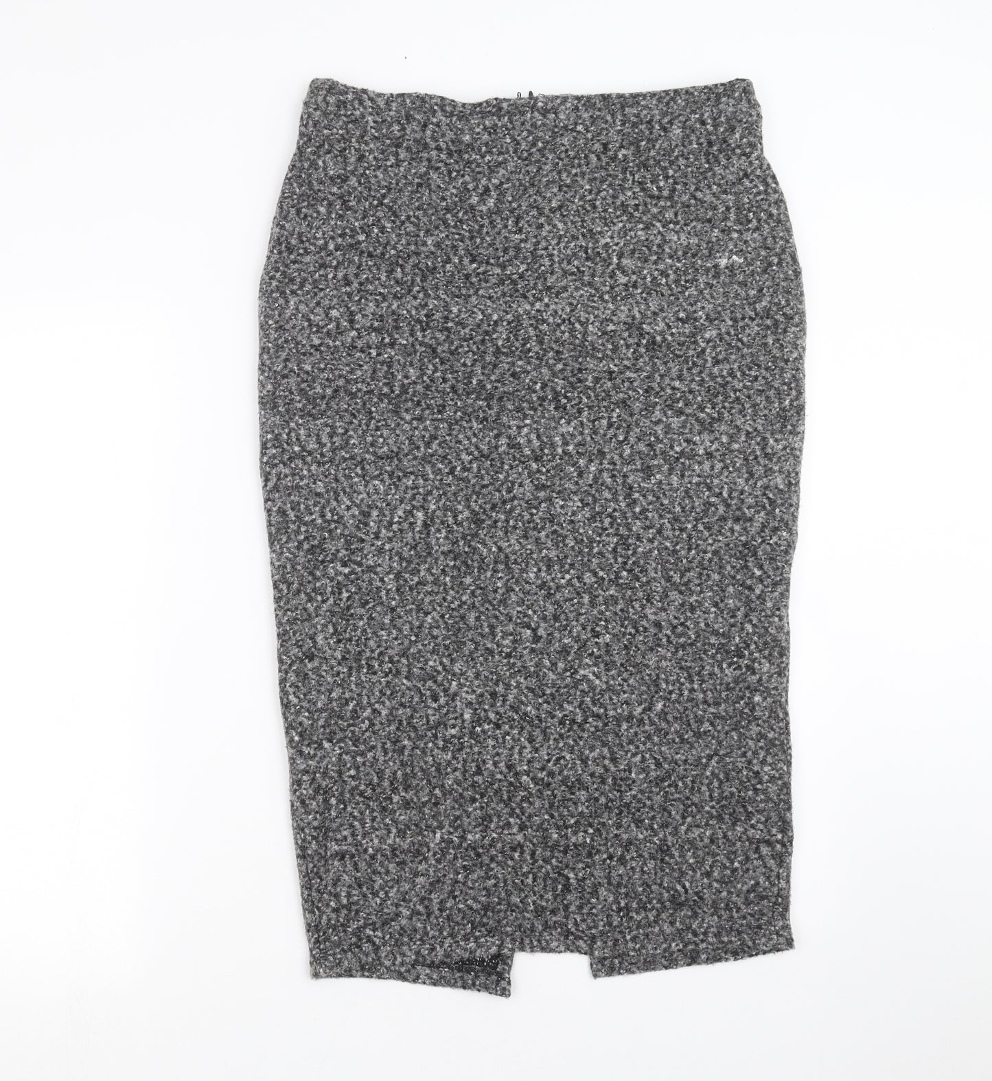 Marks and Spencer Womens Grey   Straight & Pencil Skirt Size 12