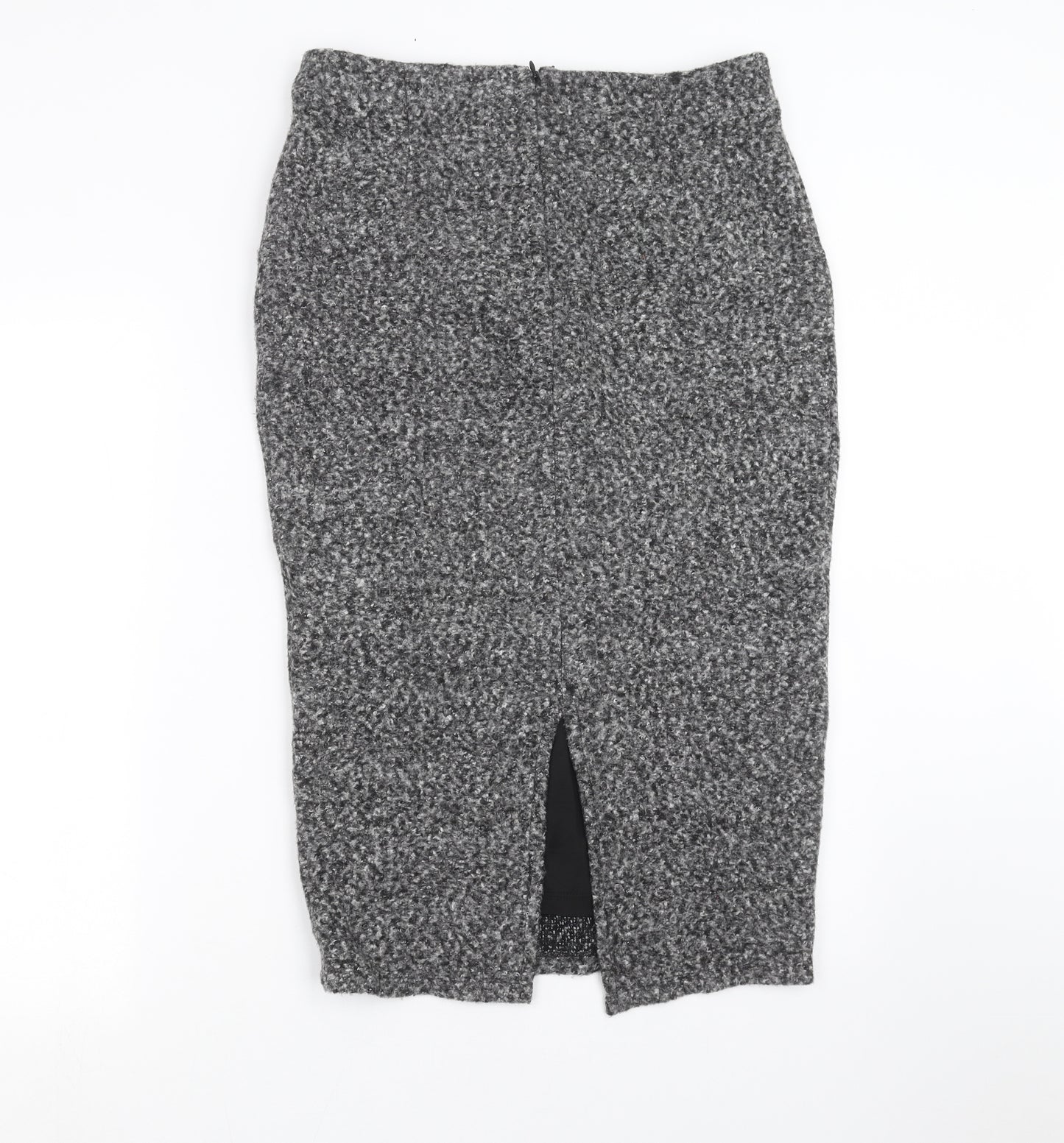 Marks and Spencer Womens Grey   Straight & Pencil Skirt Size 12
