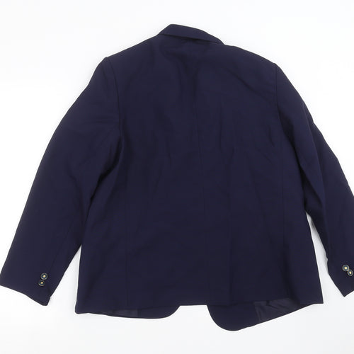 St michael  Womens Blue   Jacket Suit Jacket Size 16