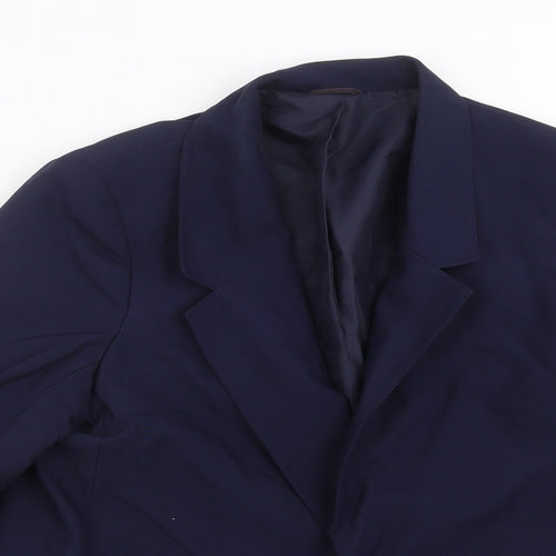 St michael  Womens Blue   Jacket Suit Jacket Size 16