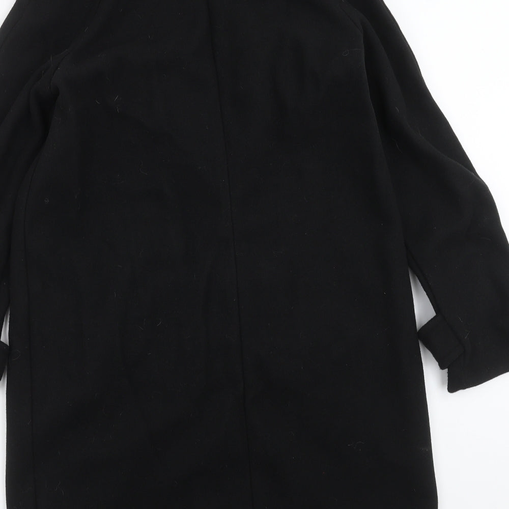 TU Womens Black   Jacket Coat Size 8