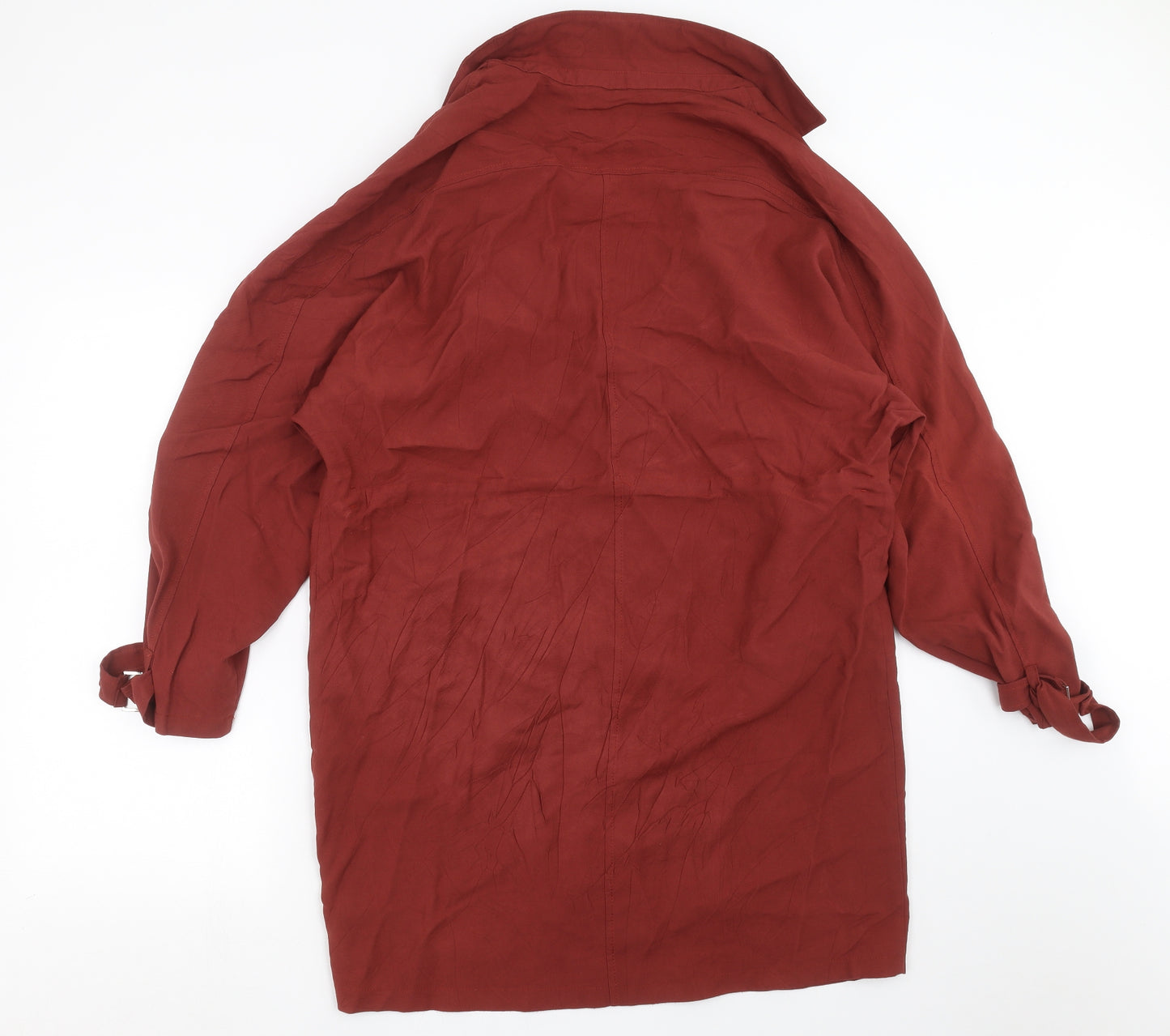 New Look Womens Brown   Overcoat Coat Size 16