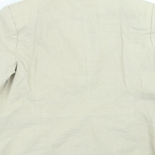 Bonmarché Womens Beige   Jacket Suit Jacket Size 18
