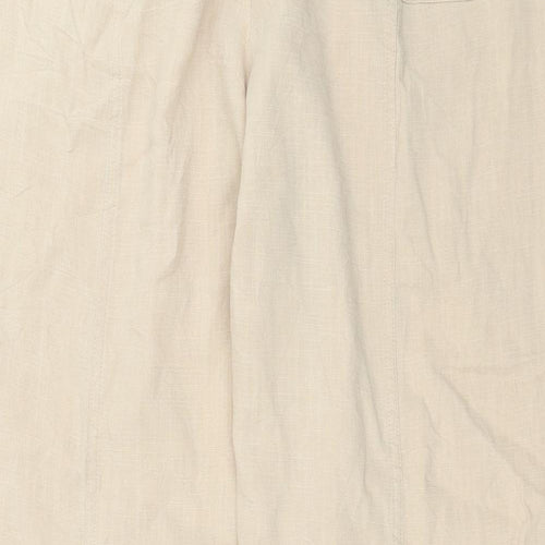 Marks and Spencer Womens Beige   Trousers  Size 20 L29 in