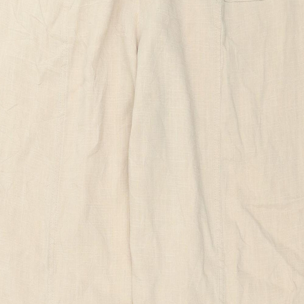 Marks and Spencer Womens Beige   Trousers  Size 20 L29 in