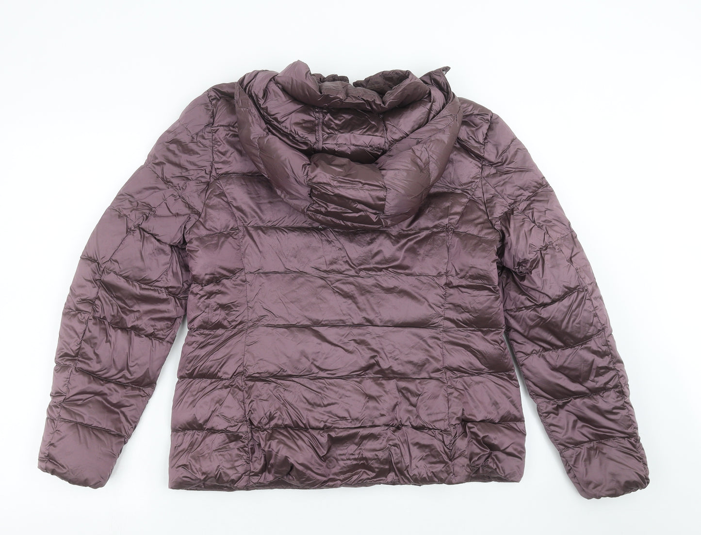 Marks and Spencer Womens Purple   Puffer Jacket Jacket Size 12