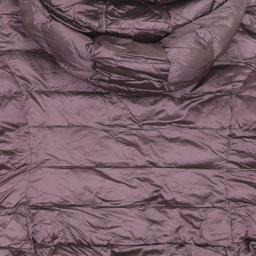 Marks and Spencer Womens Purple   Puffer Jacket Jacket Size 12