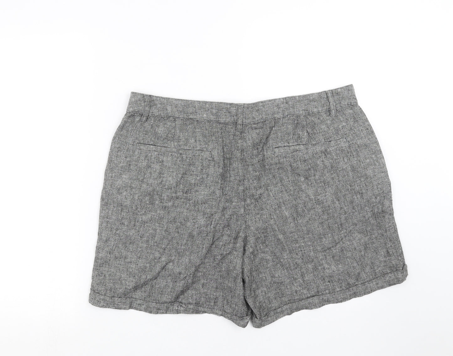 F&F Womens Grey   Chino Shorts Size 18