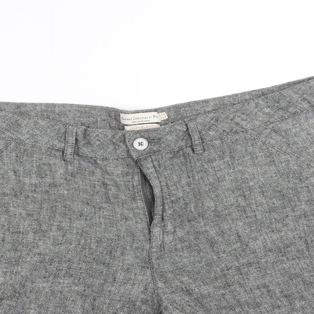 F&F Womens Grey   Chino Shorts Size 18