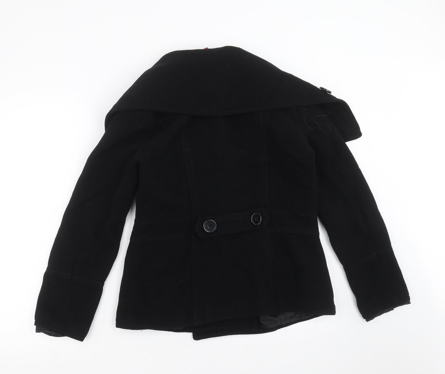 Divided by H&M Womens Black   Jacket Coat Size 14
