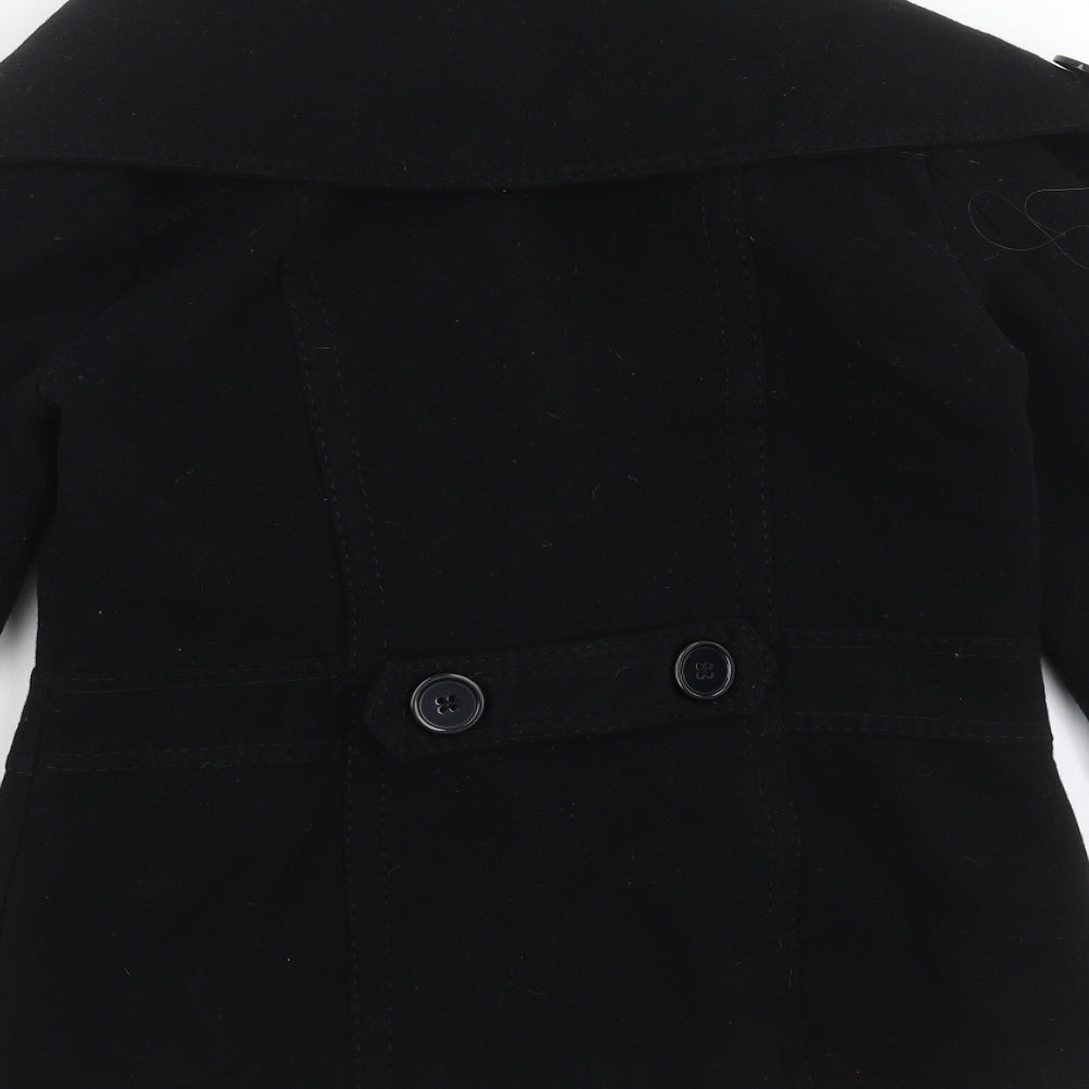 Divided by H&M Womens Black   Jacket Coat Size 14