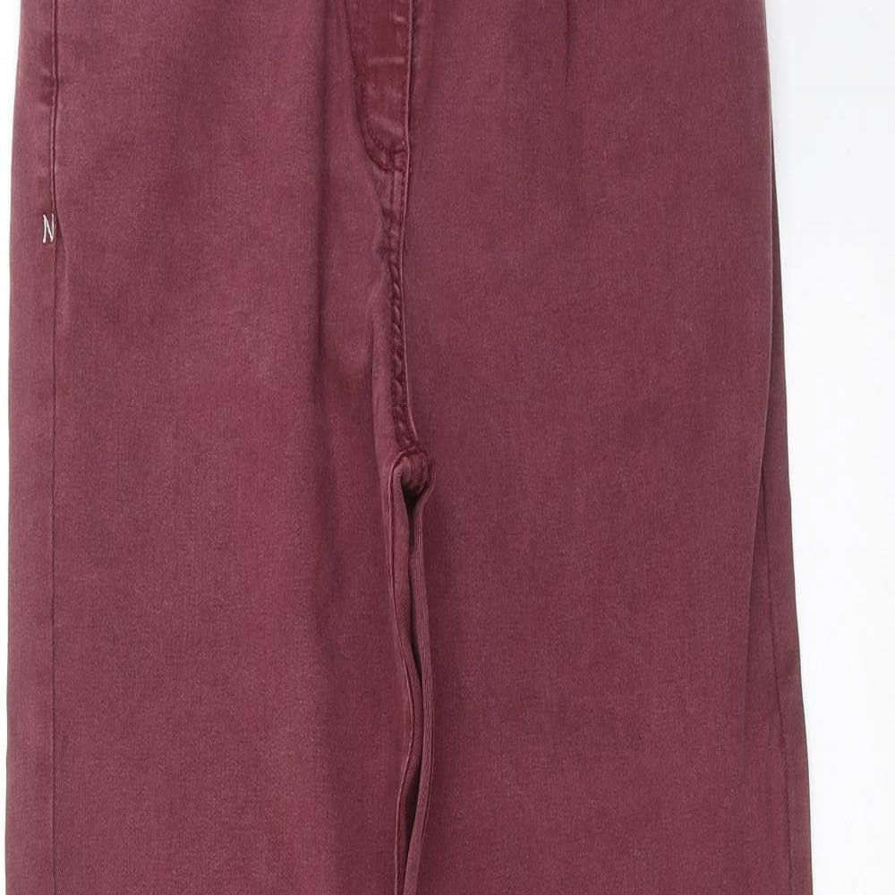 NEXT Womens Purple  Denim Cropped Jeans Size 10 L25 in