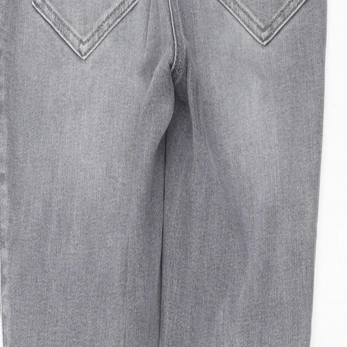 NEXT Womens Grey  Denim Skinny Jeans Size 10 L28 in