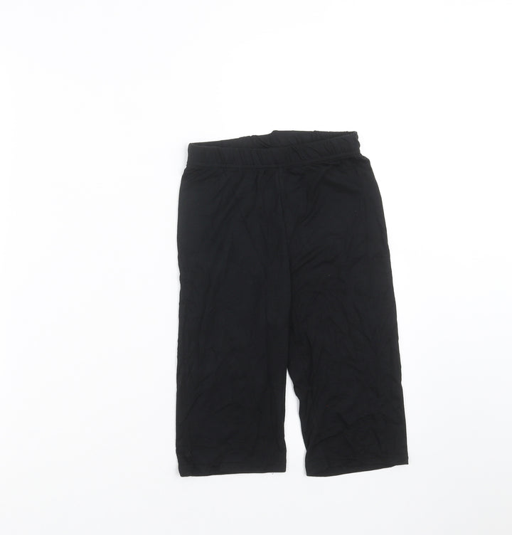 PRETTYLITTLETHING Womens Black Biker Shorts Size 4