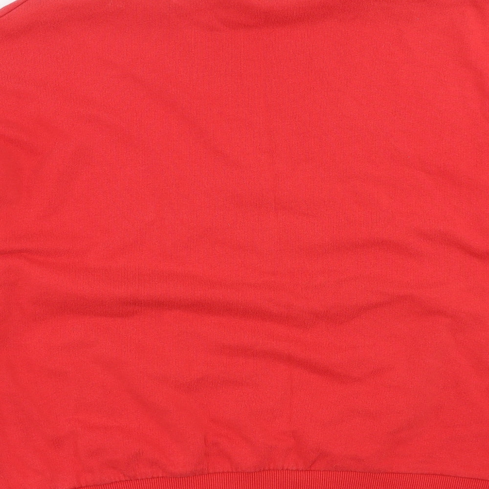 Divided by H&M Womens Red   Pullover Sweatshirt Size L